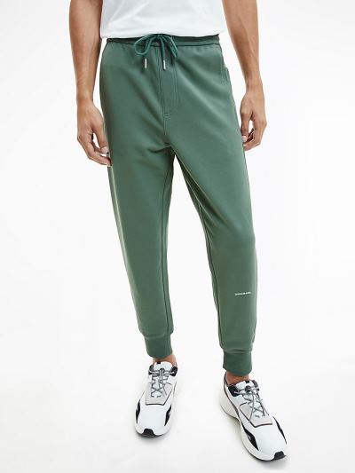 Calvin Klein Ruhák HU015015 | Calvin Klein Organic Cotton Férfi Jogger Zöld